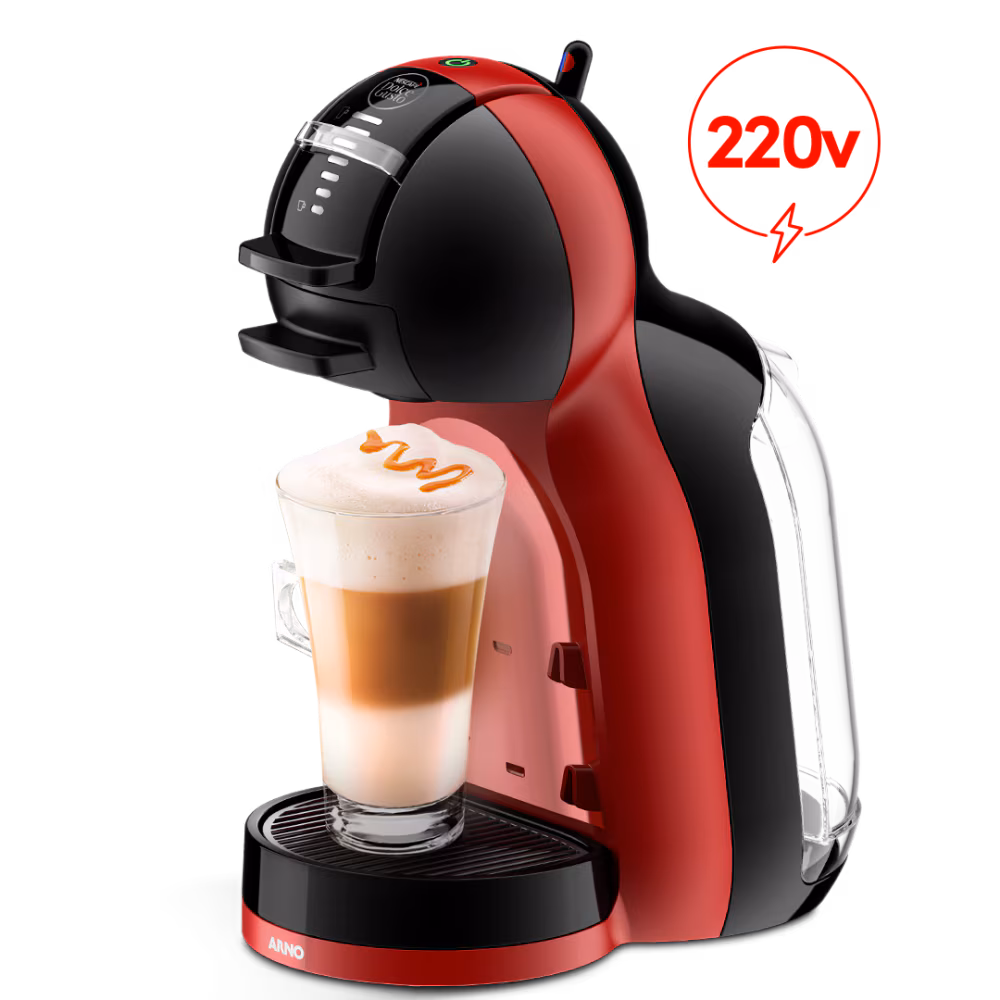 Cafeteira NESCAFÉ Dolce Gusto Mini Me Vermelha — visão frontal